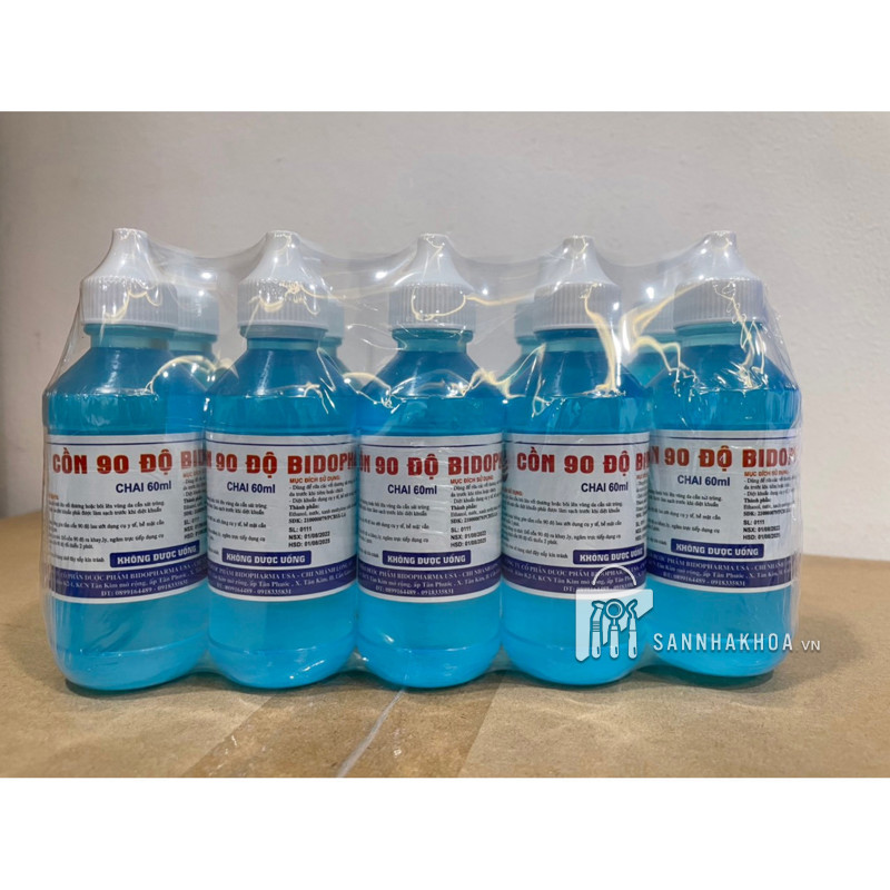 cồn sát khuẩn bidopha 70/90 độ - dùng cho nha khoa - ảnh sản phẩm thực tế cồn sát khuẩn bidopha 70/90 độ - dùng cho nha khoa - ảnh sản phẩm thực tế