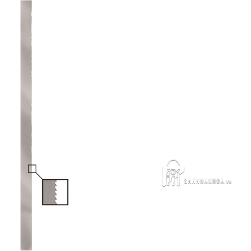 Đai Nhám Cắt Kẽ Inox Komet 9816.000 - 6mm x 150mm - ảnh sản phẩm thực tế