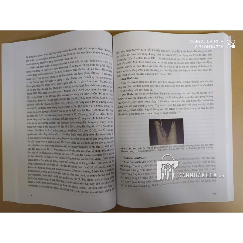 Giáo Trình Nội Nha Lâm Sàng PGS.TS.Phạm Văn Khoa - Chi Tiết Kỹ Thuật - ảnh sản phẩm thực tế