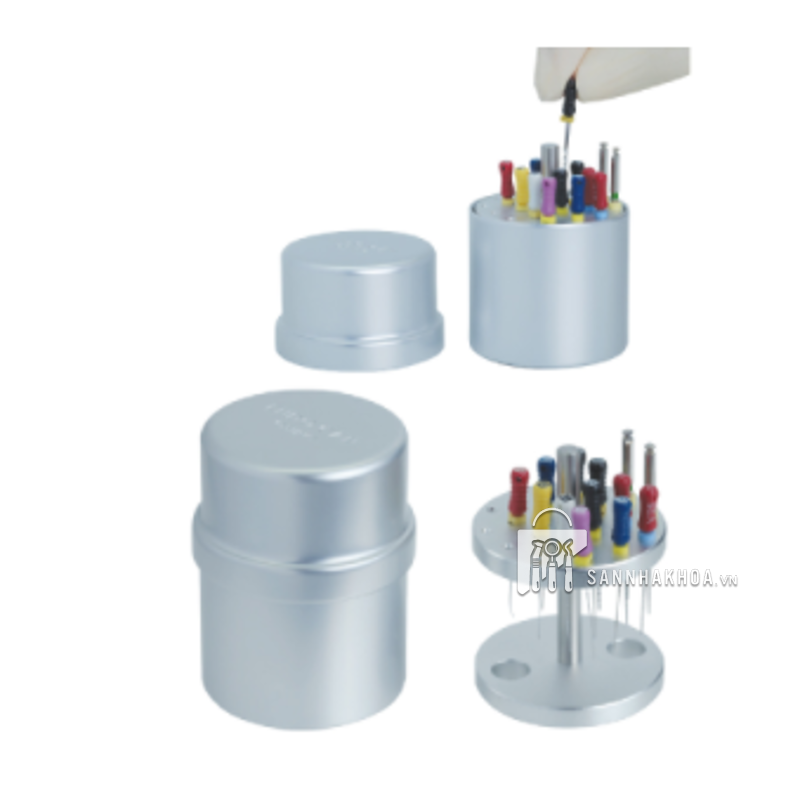 Hộp đựng  trâm nội nha - Endo Bath/can Osung