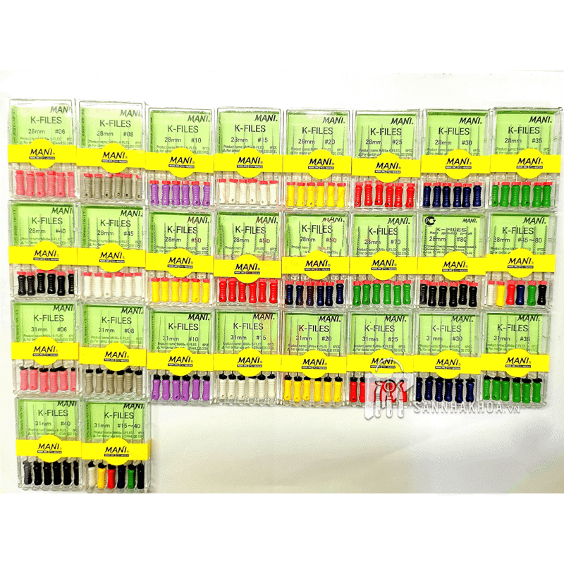 trâm nội nha k file - ảnh sản phẩm thực tế