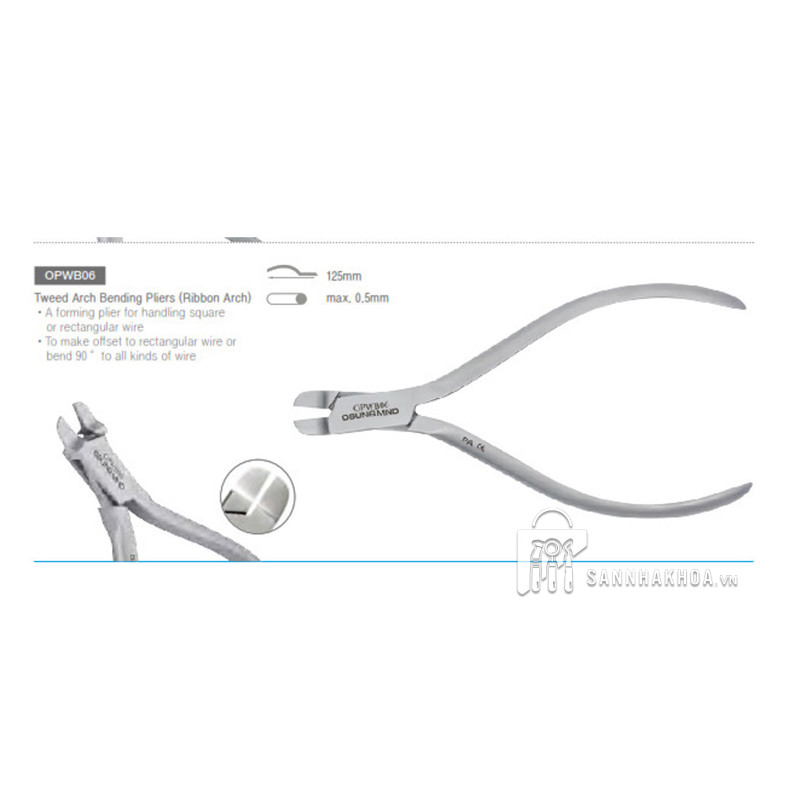 Kềm gấp uốn cong dây - Light wire plier Osung - ảnh sản phẩm thực tế Kềm gấp uốn cong dây - Light wire plier Osung - ảnh sản phẩm thực tế