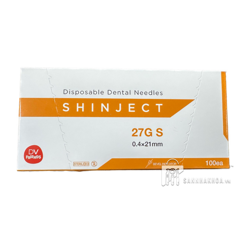 kim tiêm gây tê nha khoa shinject shinhung - ảnh sản phẩm thực tế