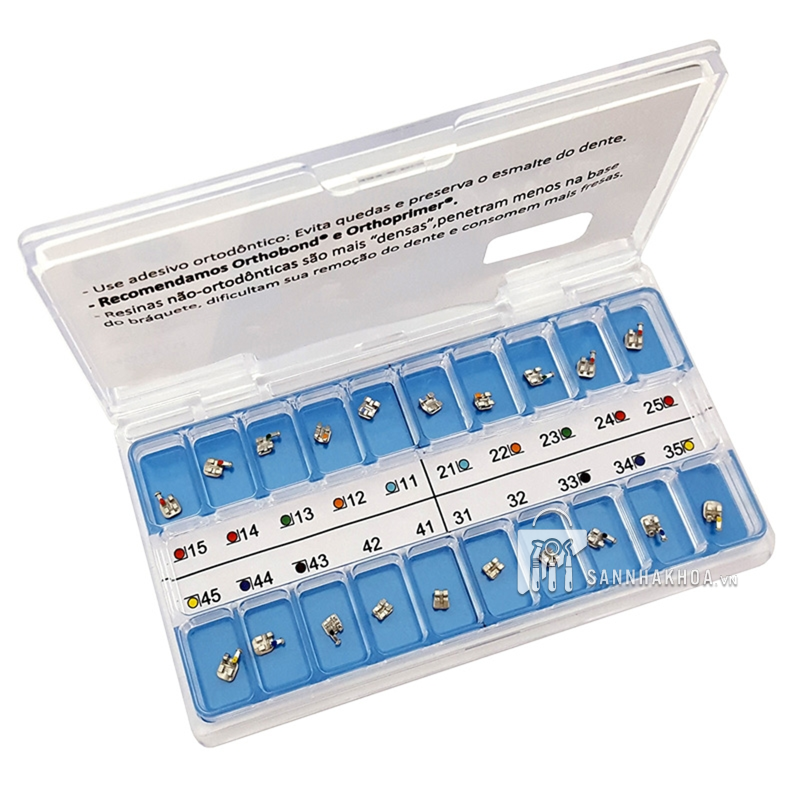 mắc cài light roth .022 có hook 3,4,5 - ảnh sản phẩm thực tế