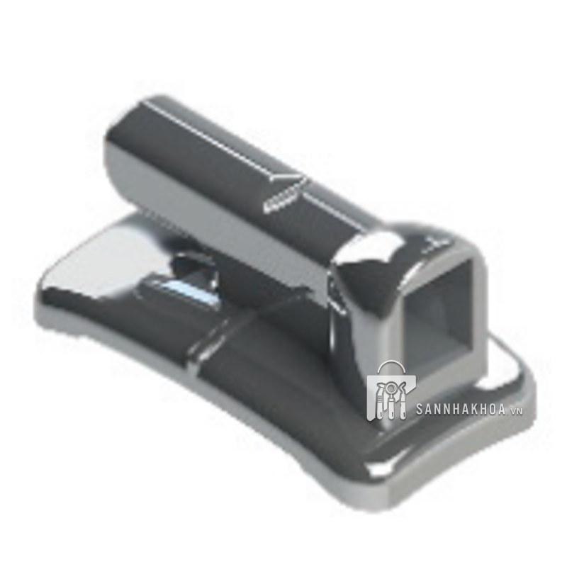 Mắc cài R6, R7 1 ống Edgewise 018 (Đế dán) Morelli