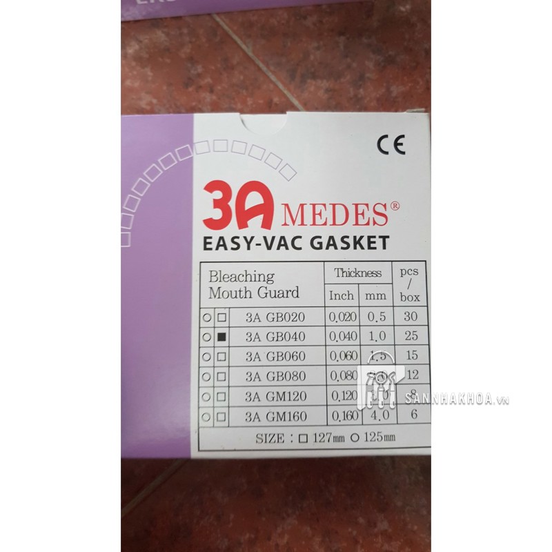 miếng ép máng tẩy 3a - ảnh sản phẩm thực tế