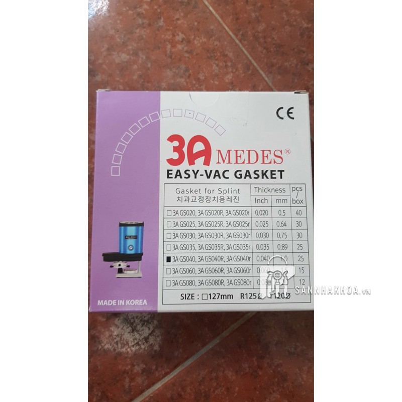 miếng ép máng tẩy cứng/mềm - ảnh sản phẩm thực tế