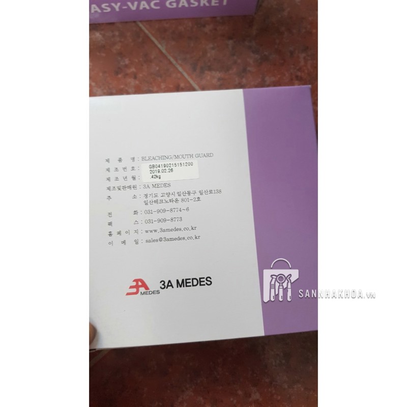 miếng ép máng tẩy cứng - ảnh sản phẩm thực tế