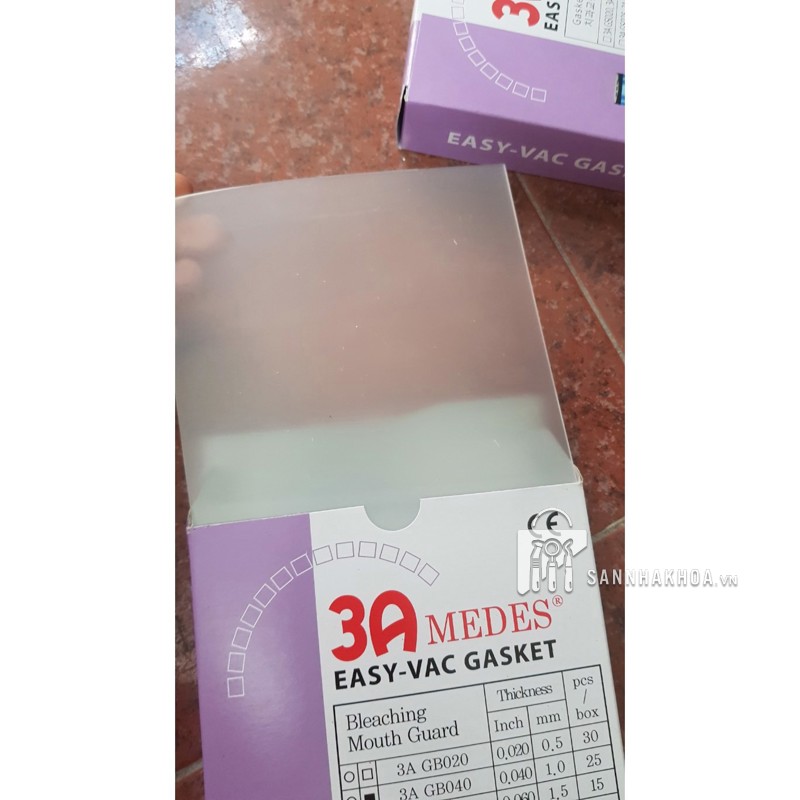 miếng nhựa ép máng tẩy - ảnh sản phẩm thực tế