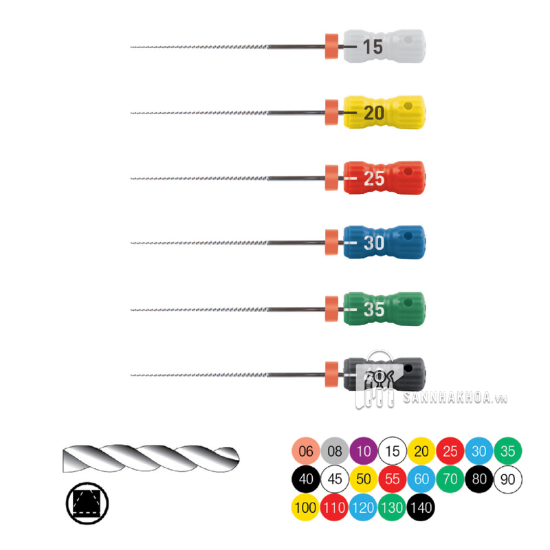 trâm tay k-file micro mega - ảnh sản phẩm thực tế