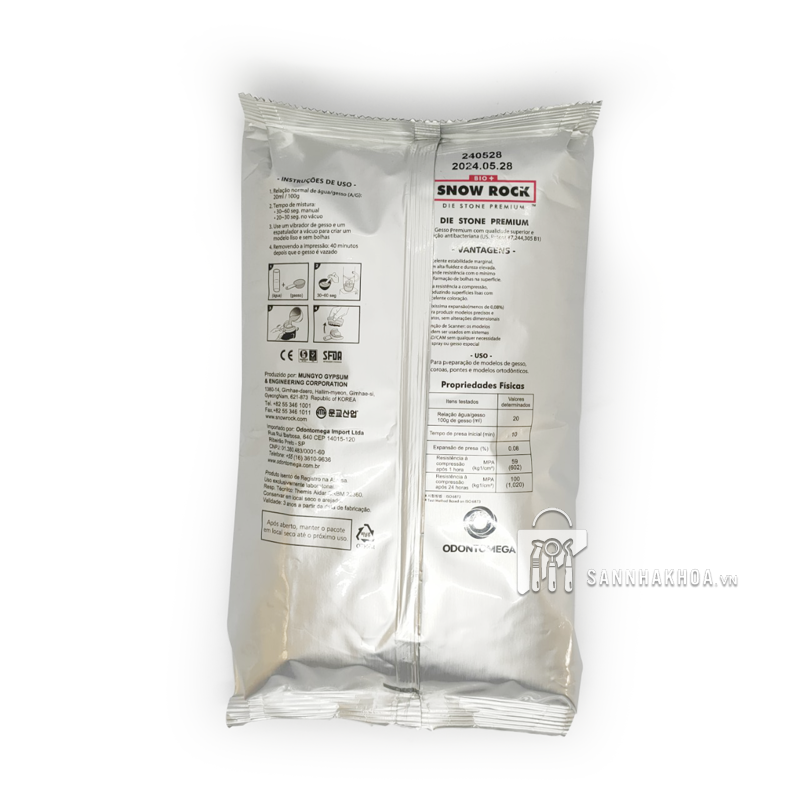 thạch cao type 4 - ảnh sản phẩm thực tế