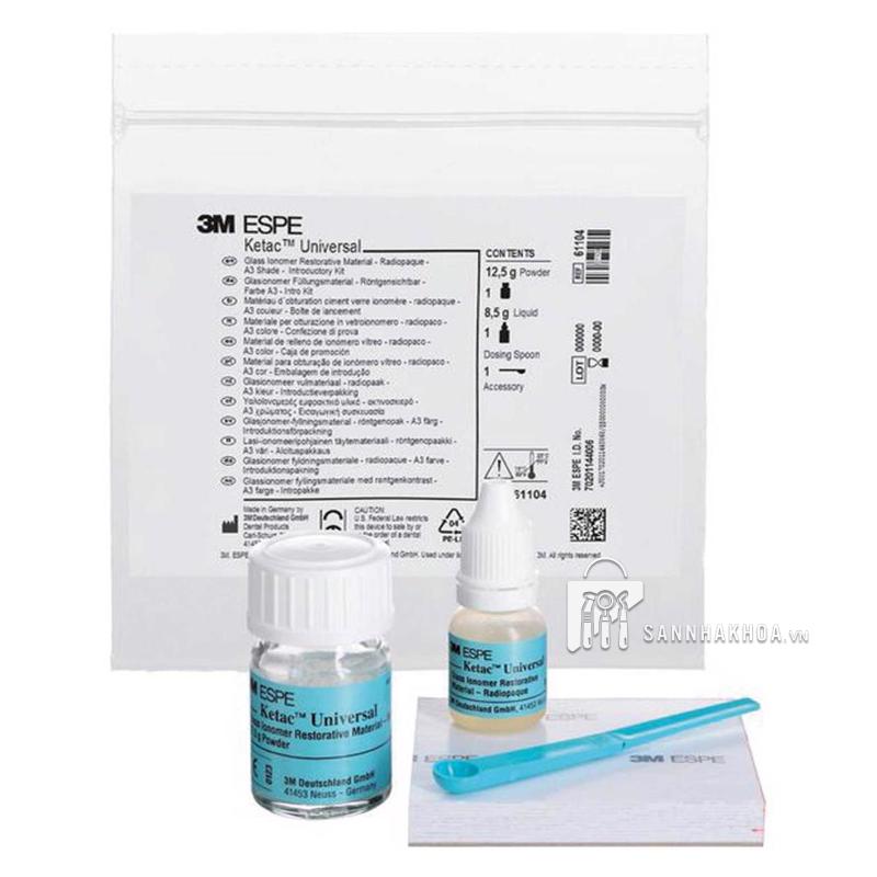 vật liệu trám ketac - ảnh sản phẩm thực tế