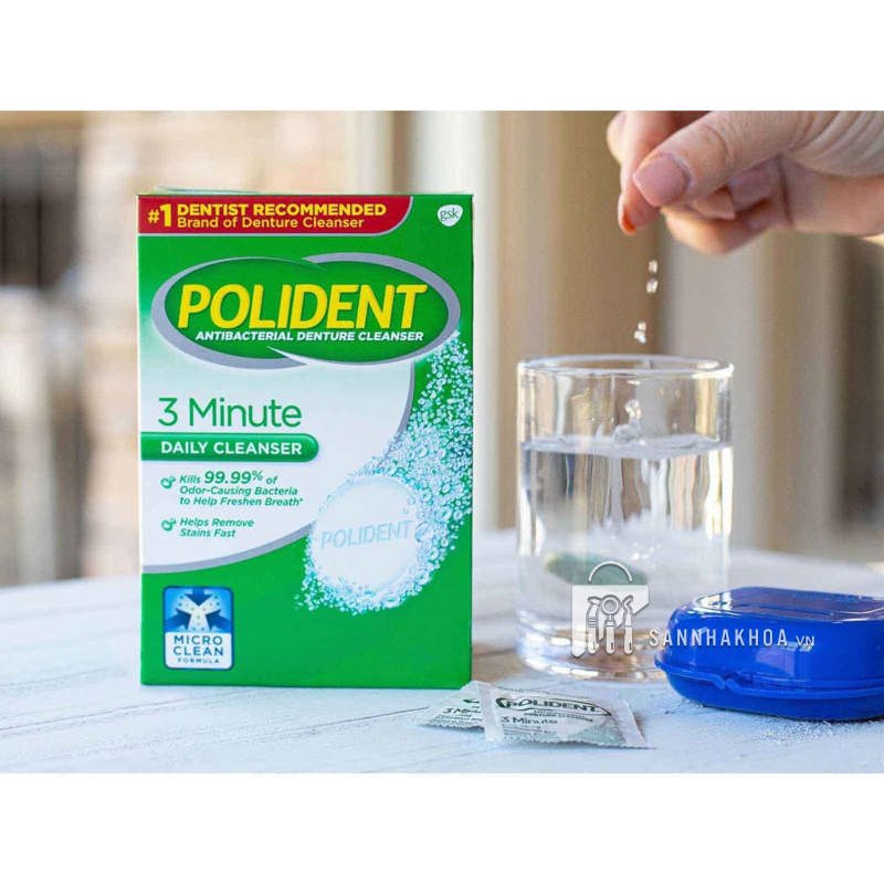 polident - efferdent mỹ - ảnh sản phẩm thực tế