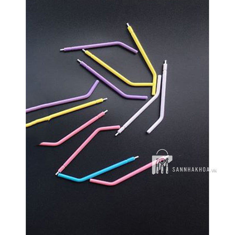 ống hút nước bọt nha khoa - ảnh sản phẩm thực tế