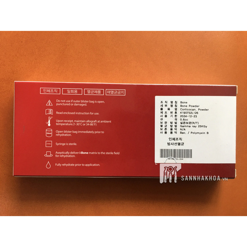 bột xương đồng chủng - ảnh sản phẩm thực tế