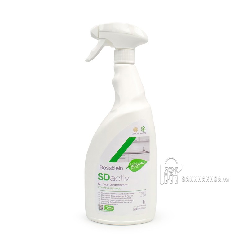 Dung dịch sát khuẩn bề mặt Có cồn/Không cồn Bossklein