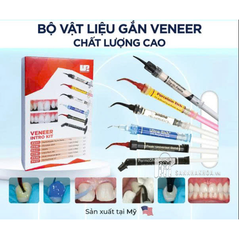 Bộ gắn sứ, sửa soạn sứ Veneer Ultradent