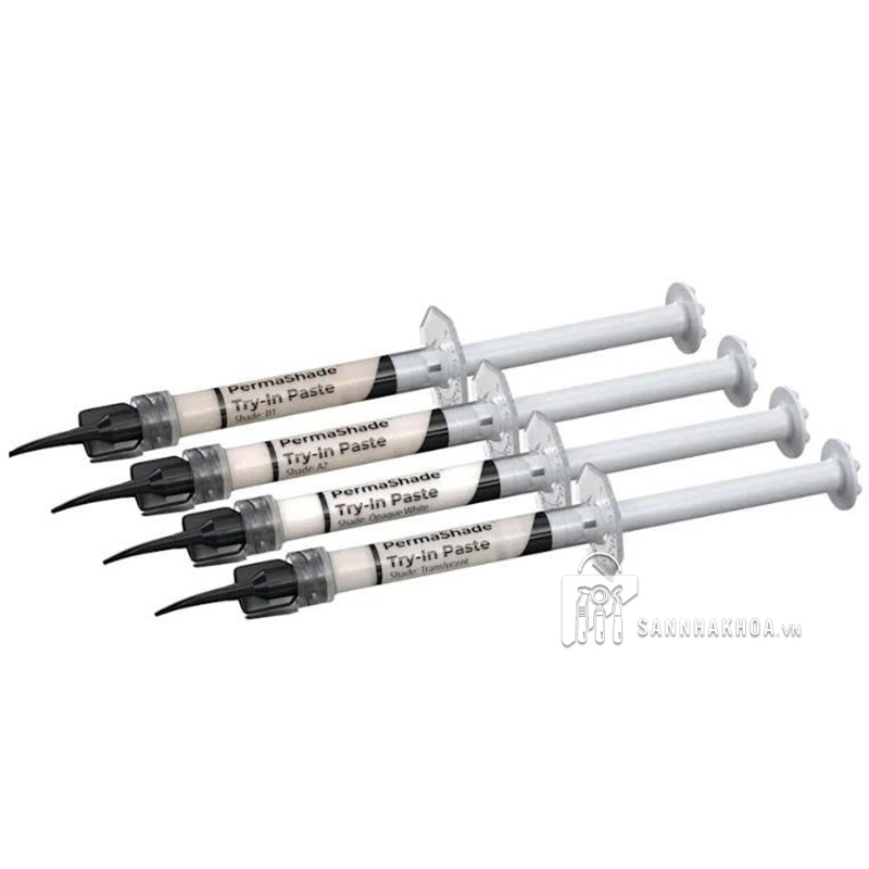 Ống Xi Măng PermaShade try-in Paste - Mô Phỏng Màu Sắc Chính Xác - ảnh sản phẩm thực tế Ống Xi Măng PermaShade try-in Paste - Mô Phỏng Màu Sắc Chính Xác - ảnh sản phẩm thực tế