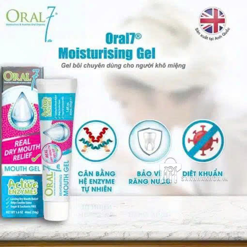 Gel Oral7 Moisturising: Bảo vệ nướu và niêm mạc 7 giờ - ảnh sản phẩm thực tế