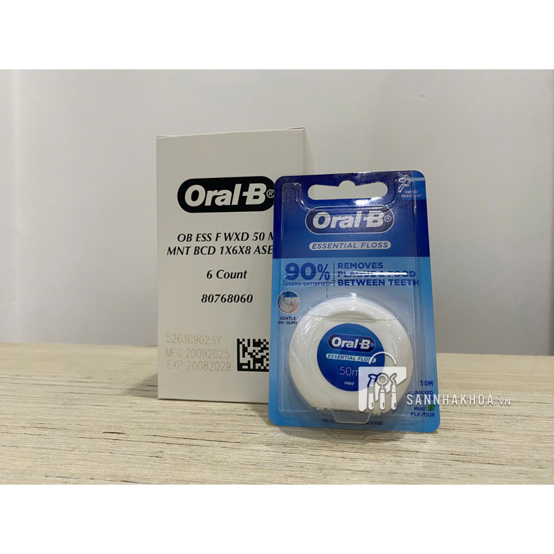 Chỉ nha khoa Oral B: Hiệu quả cao trong kiểm soát viêm nướu