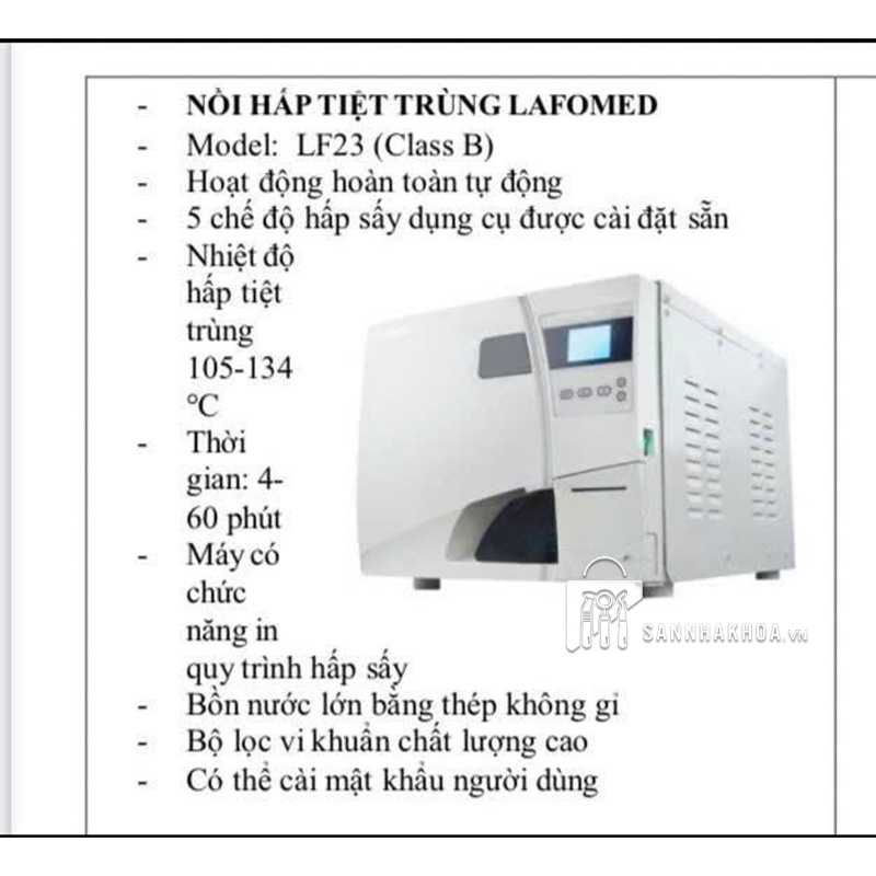 tiệt trùng - ảnh sản phẩm thực tế
