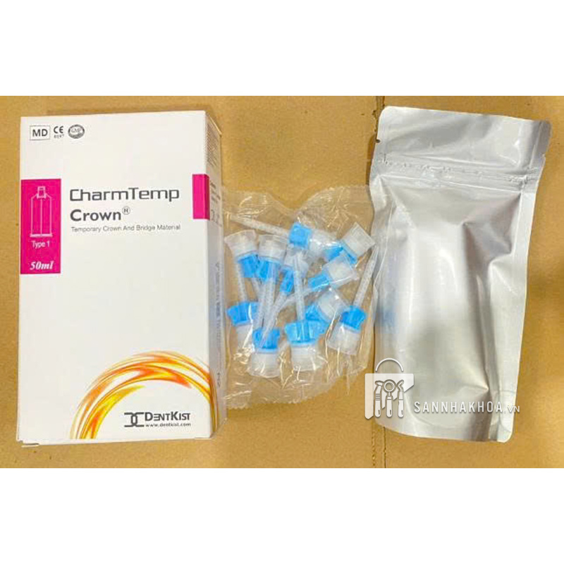 vật liệu làm mão - ảnh sản phẩm thực tế