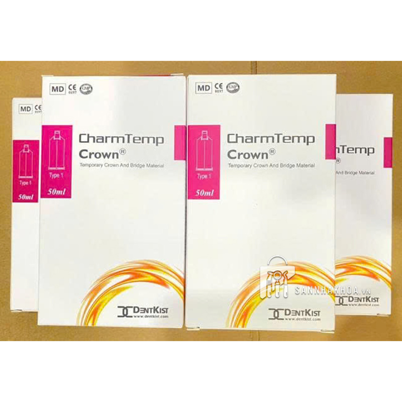 CHARM TEMP CROWN – Vật Liệu Làm Mão Tạm Tự Đông Cứng