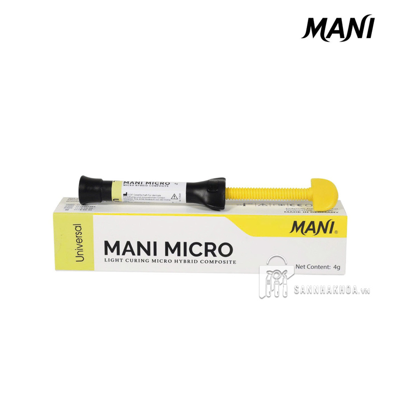 Composite đặc trám thẩm mỹ hạt độn Micro Hybrid