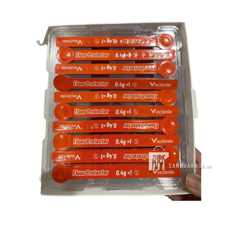 gel fluor ngừa sâu răng mirafluor - ảnh sản phẩm thực tế