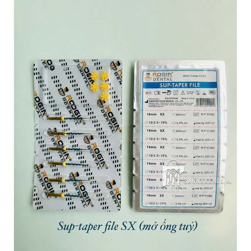 Trâm máy nội nha Rogin SUP-TAPER FILE