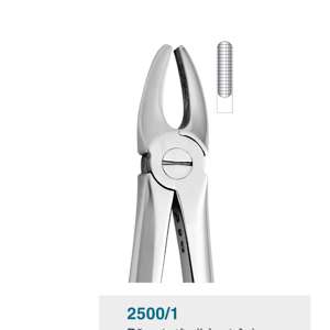 2500/1 - Kềm nhổ răng trước