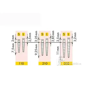 chốt kim loại dentsply - ảnh sản phẩm thực tế