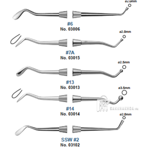 dụng cụ trám cement - cement filling instrument - ảnh sản phẩm thực tế