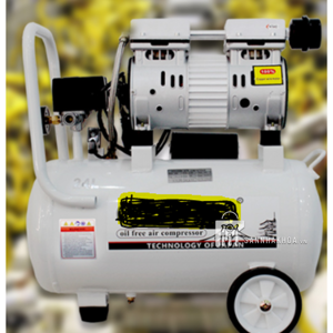 Máy nén khí nha khoa không dầu không ồn dùng cho 1 ghế Mani