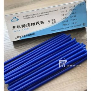 Sáp ti các size đoạn thẳng ngắn 2.0-2.5-3.0-3.5-4.0-5.0 wax line - ảnh sản phẩm thực tế