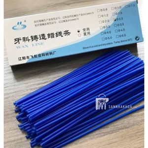Sáp ti các size đoạn thẳng ngắn 2.0-2.5-3.0-3.5-4.0-5.0 wax line - ảnh sản phẩm thực tế