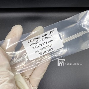 máng duy trì sau chỉnh nha - ảnh sản phẩm thực tế