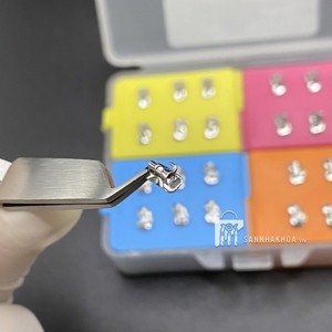 Mắc cài răng 6 1 ống Eksen - ảnh sản phẩm thực tế