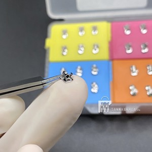 Mắc cài răng 6 1 ống Eksen - ảnh sản phẩm thực tế