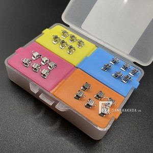 Mắc cài răng 6 1 ống Eksen - ảnh sản phẩm thực tế