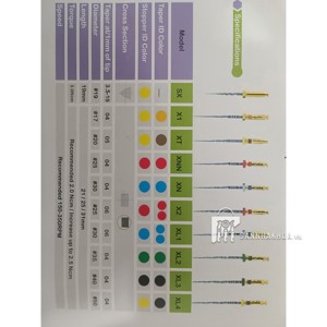 file, trâm máy dẻo appledental - ảnh sản phẩm thực tế