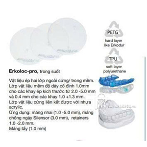 miếng nhựa ép máng - ảnh sản phẩm thực tế