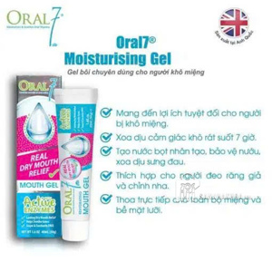 Gel Oral7 Moisturising: Bảo vệ nướu và niêm mạc 7 giờ - ảnh sản phẩm thực tế