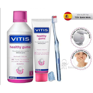 Bộ Chăm Sóc Nướu Răng Vitis Gingival Mixed Kit
