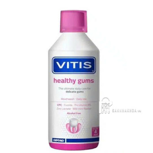 Nước súc miệng VITIS Healthy Gum chăm sóc nướu răng nhạy cảm