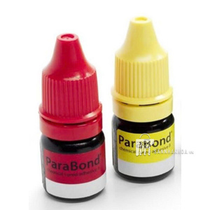 Parabond Adhensive A (Red) & B (Yellow) Set (2x3 ml) - Bộ keo dán paracore hóa trùng hợp