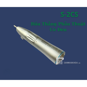 Tay khoan phẫu thuật đầu thẳng có đèn S-2CS