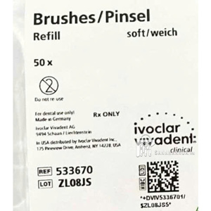 Chổi bôi keo 533670 Brushes Soft Refill 50