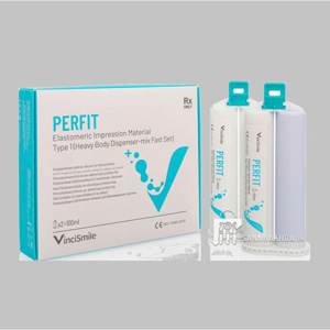 Cao su đặc dùng súng lấy dấu implant + làm vành khít Perfit Heavy Body - VinciSmile