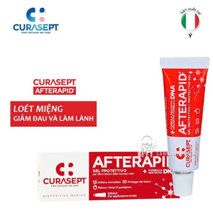 Gel bôi Afte Rapid giúp giảm đau và hỗ trợ lành thương nhanh vết loét nhiệt miệng